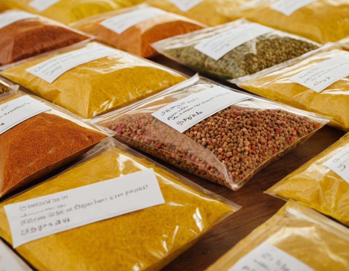Paketlenmiş Baharatlar ( Packaged Spices )
