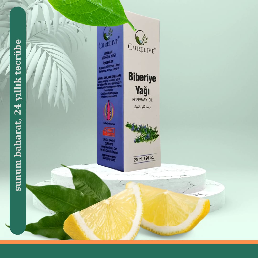 Biberiye Yağı 20 ml (Cam Şişe)  1