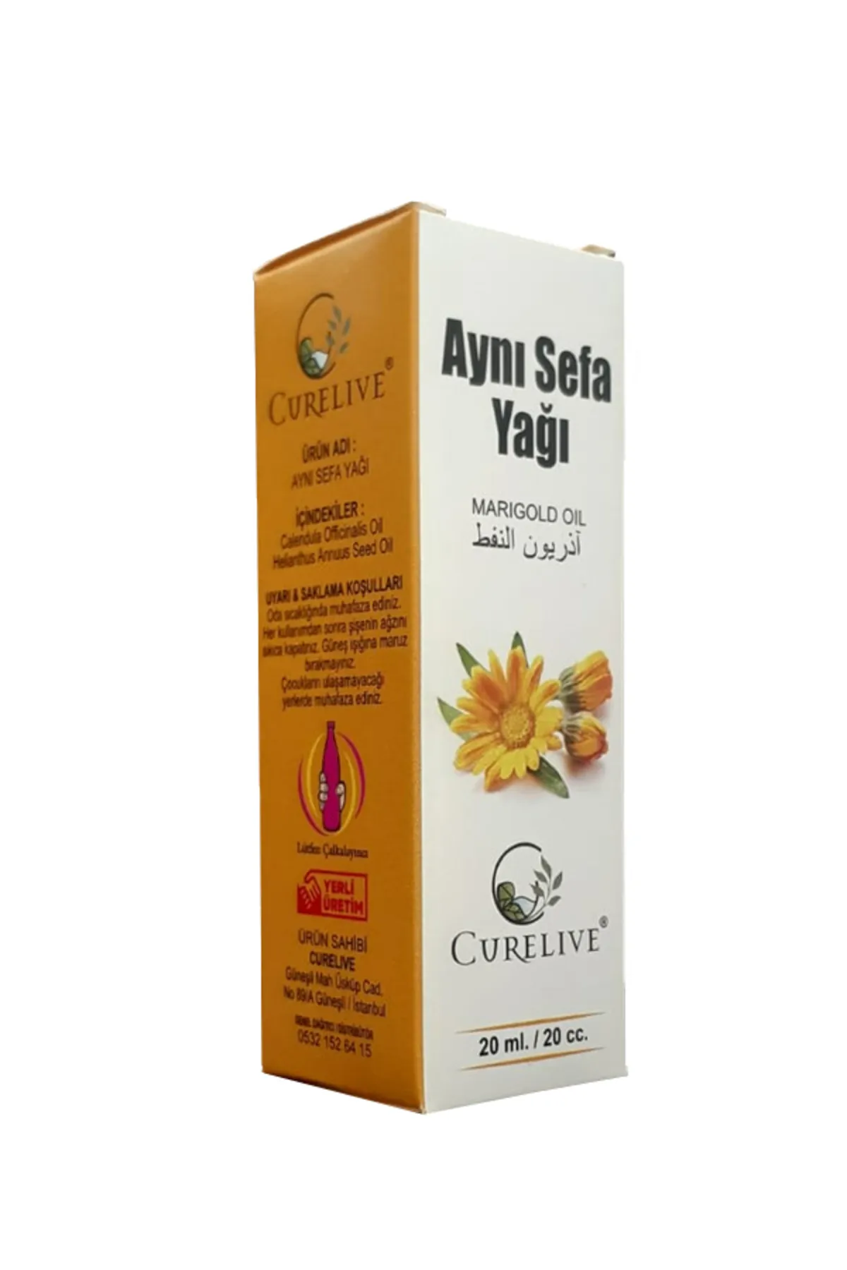 CURELIVE Aynı Sefa Yağı 20 ml 