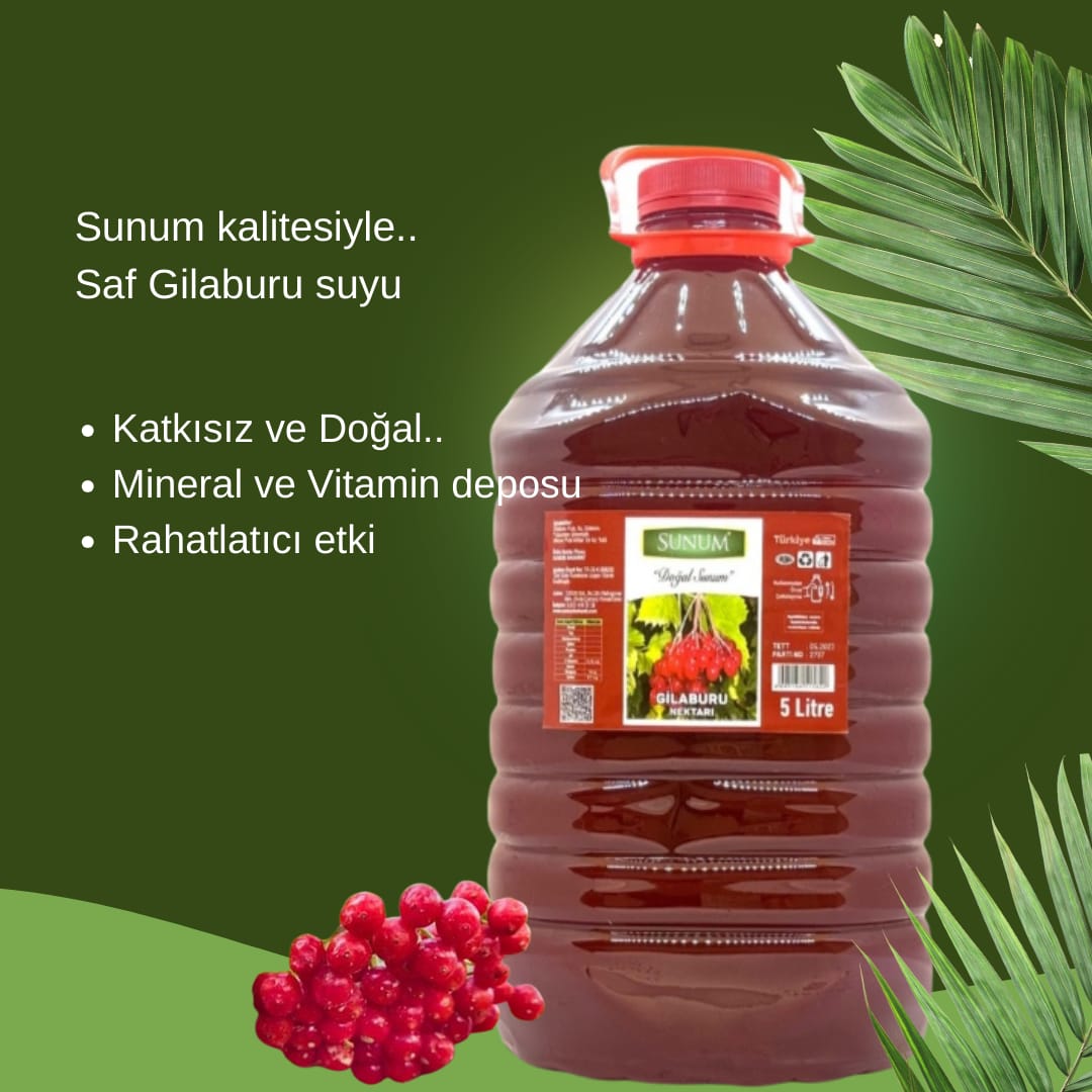 Sunum Gilaburu Suyu 5 lt.
