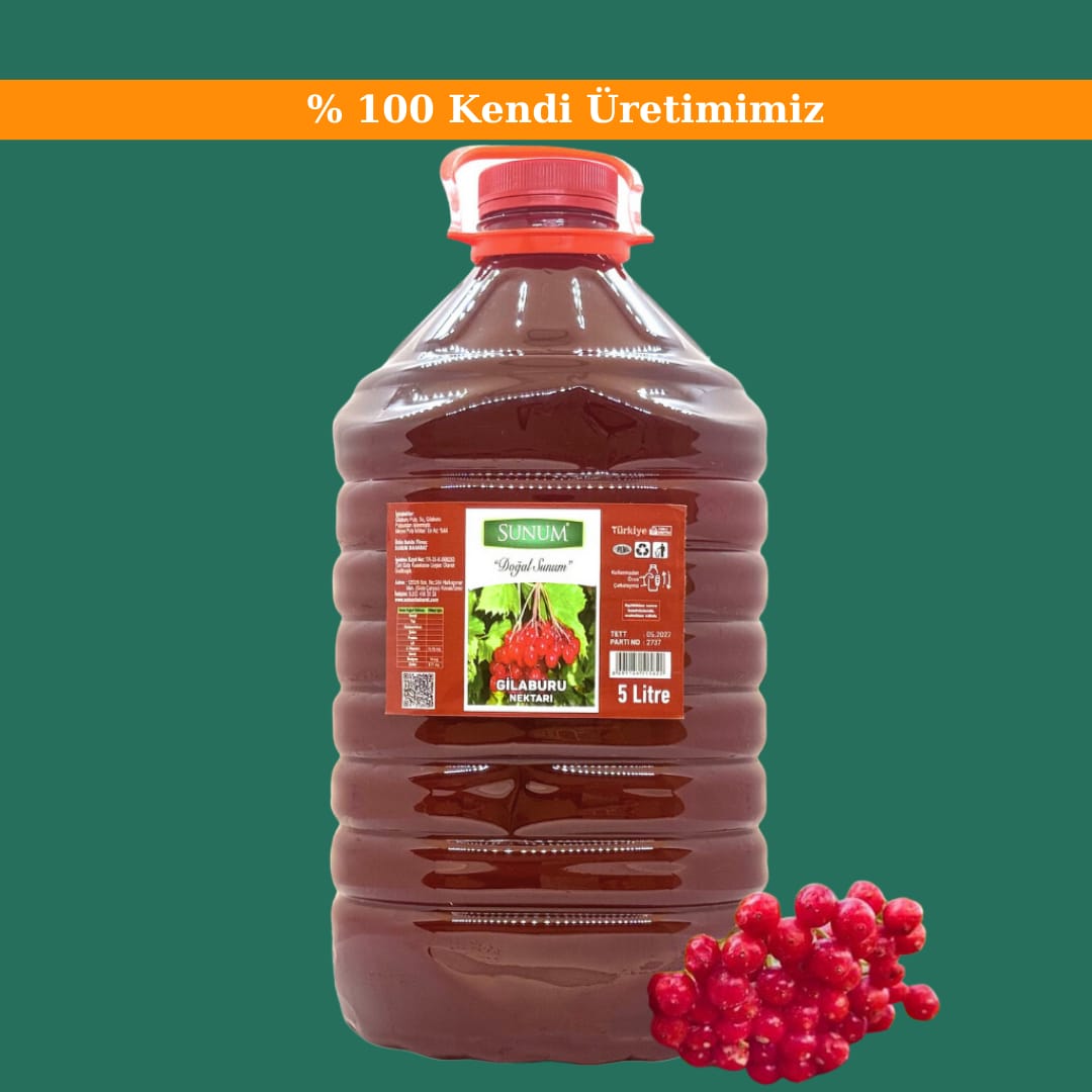 Sunum Gilaburu Suyu 5 lt. 1