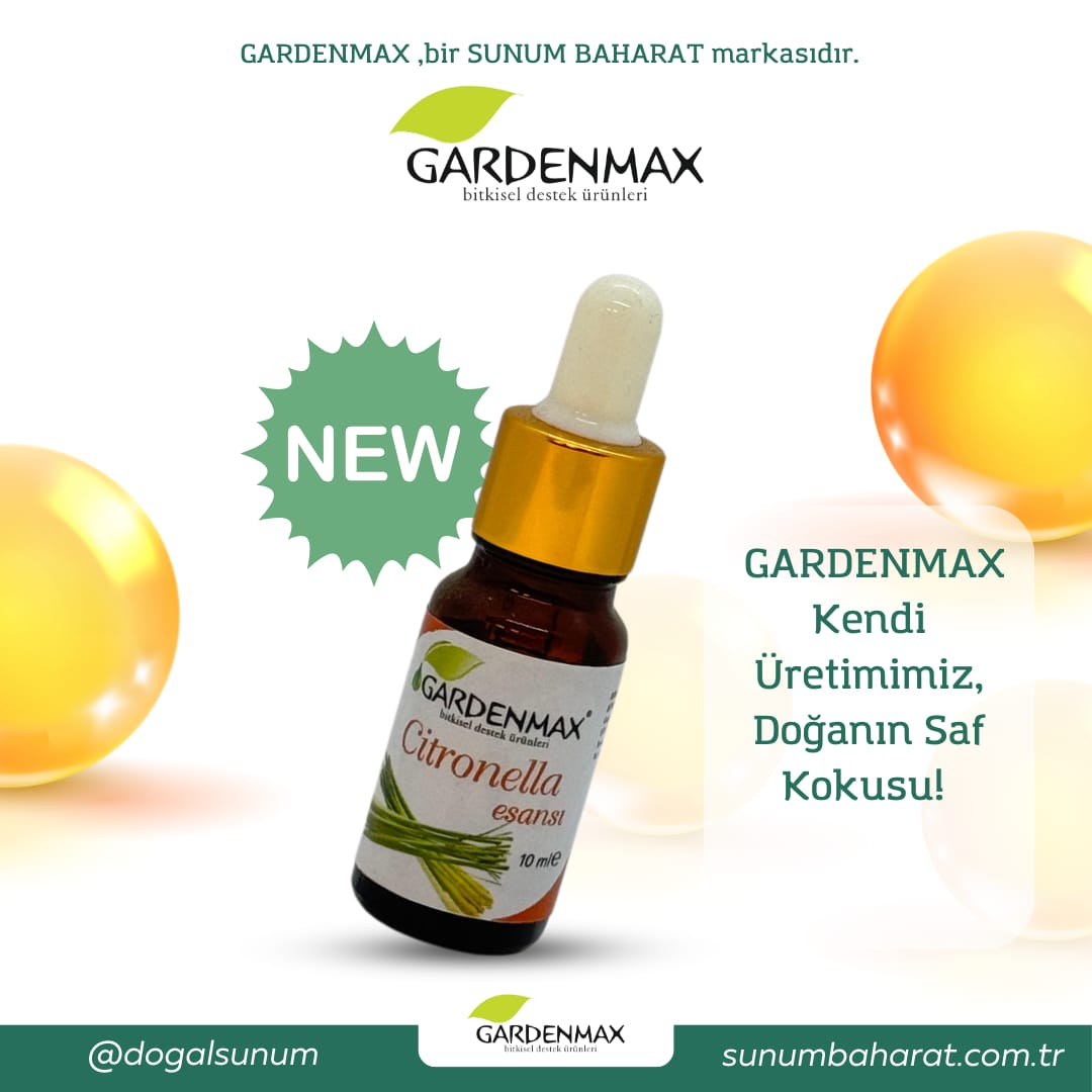 Gardenmax Buhurdanlık Esansları (Citronella)