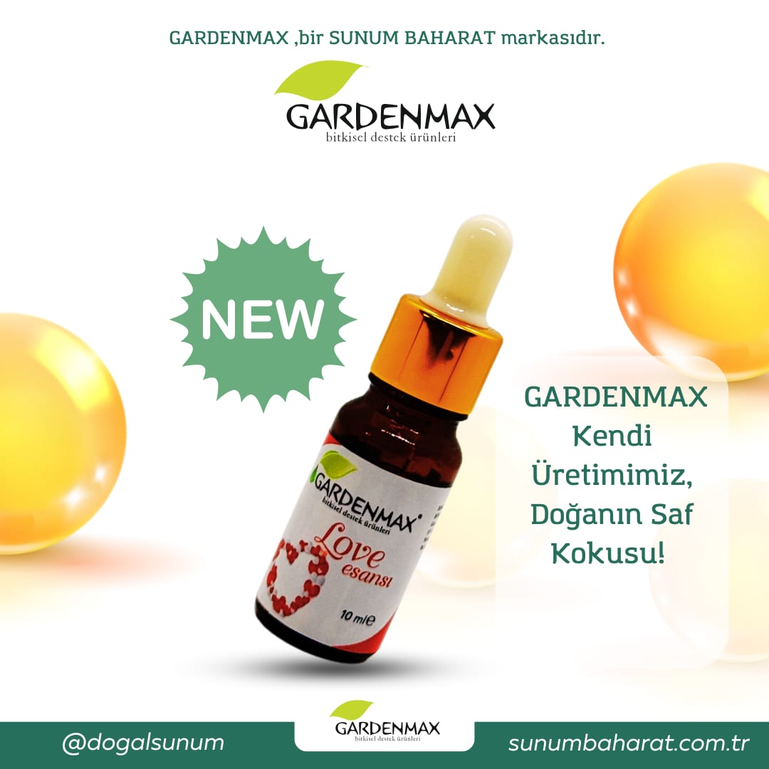 Gardenmax Buhurdanlık Esansları (Love)