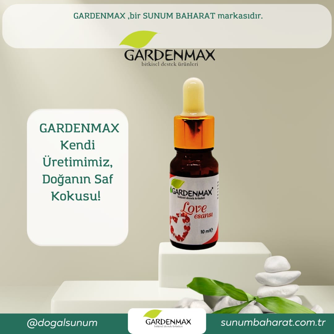 Gardenmax Buhurdanlık Esansları (Love) 4