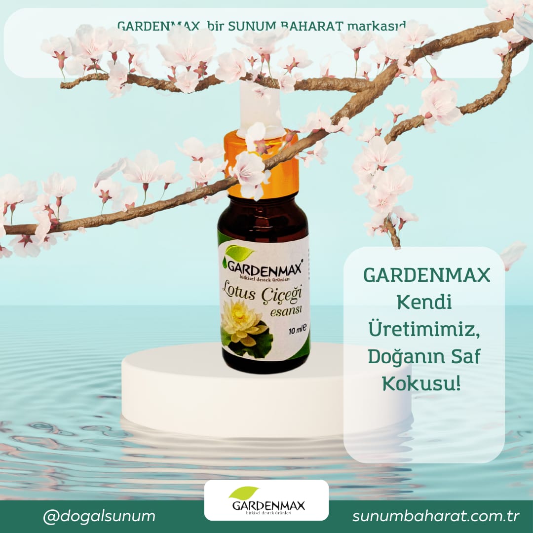 Gardenmax Buhurdanlık Esansları (Lotus Çiçeği) 2