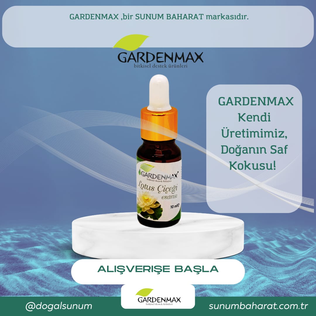 Gardenmax Buhurdanlık Esansları (Lotus Çiçeği) 3