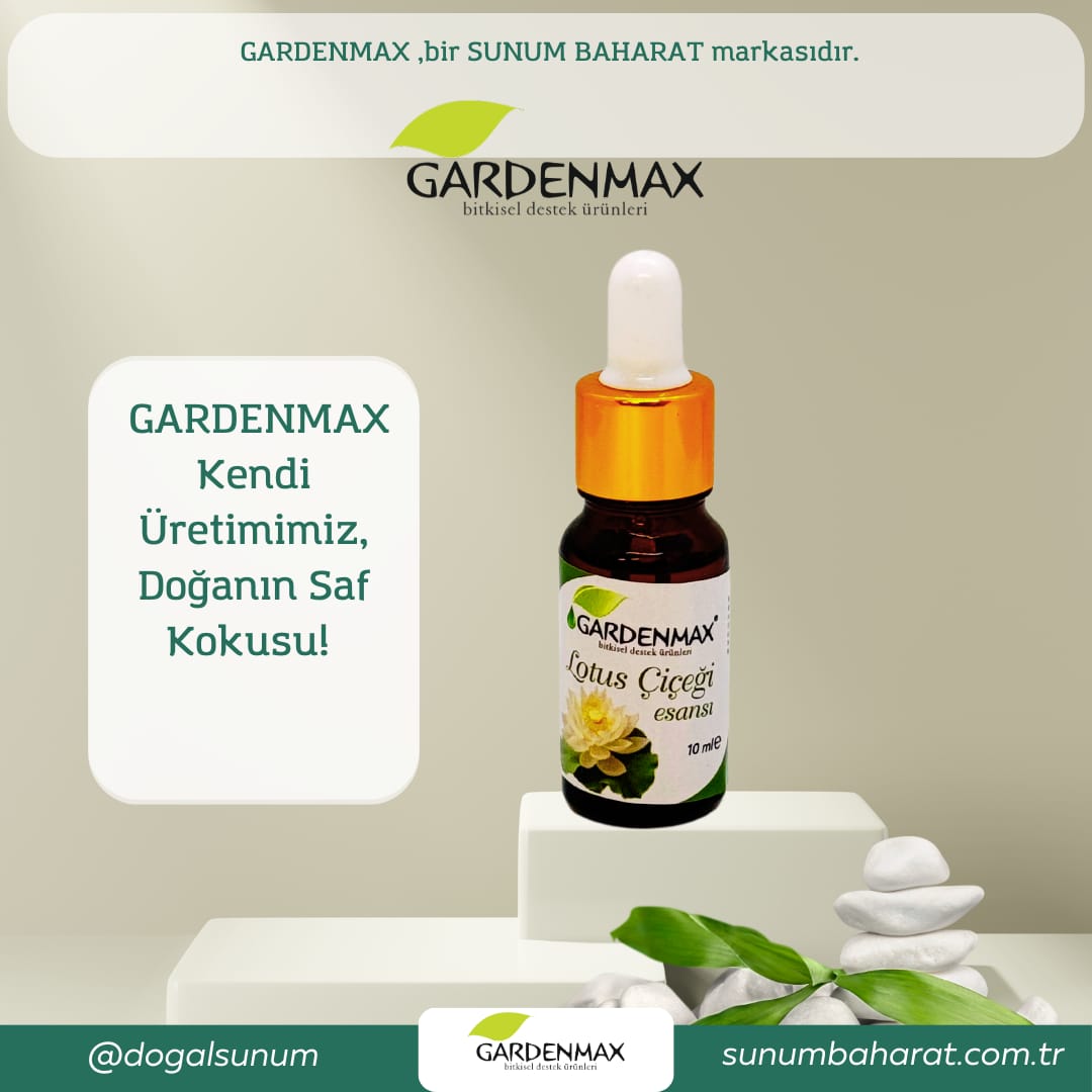 Gardenmax Buhurdanlık Esansları (Lotus Çiçeği) 6