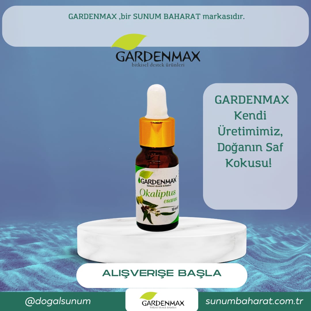 Gardenmax Buhurdanlık Esansları (Okaliptus) 4