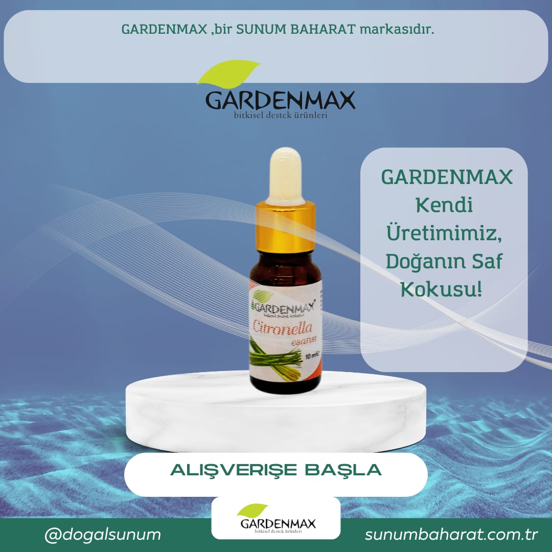 Gardenmax Buhurdanlık Esansları (Citronella) 4