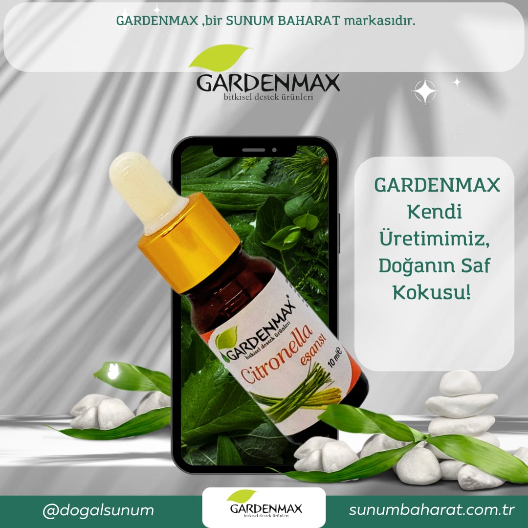 Gardenmax Buhurdanlık Esansları (Citronella) 5
