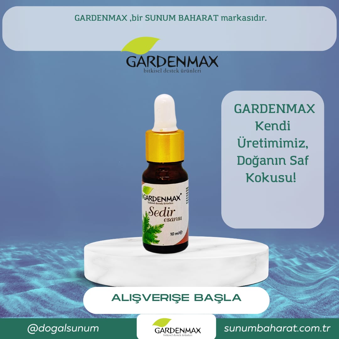 Gardenmax Buhurdanlık Esansları (Sedir) 4