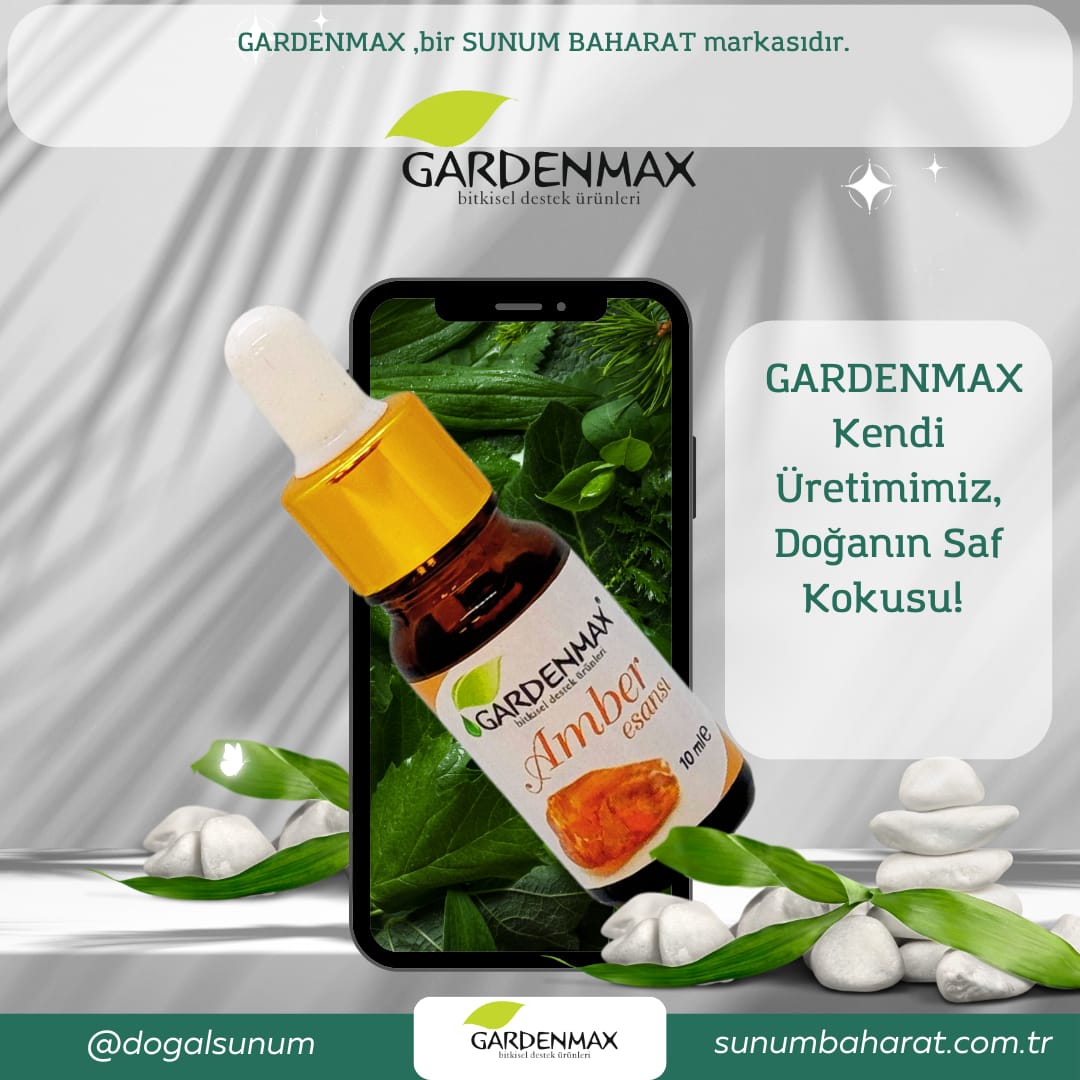 Gardenmax Buhurdanlık Esansları (Amber) 2