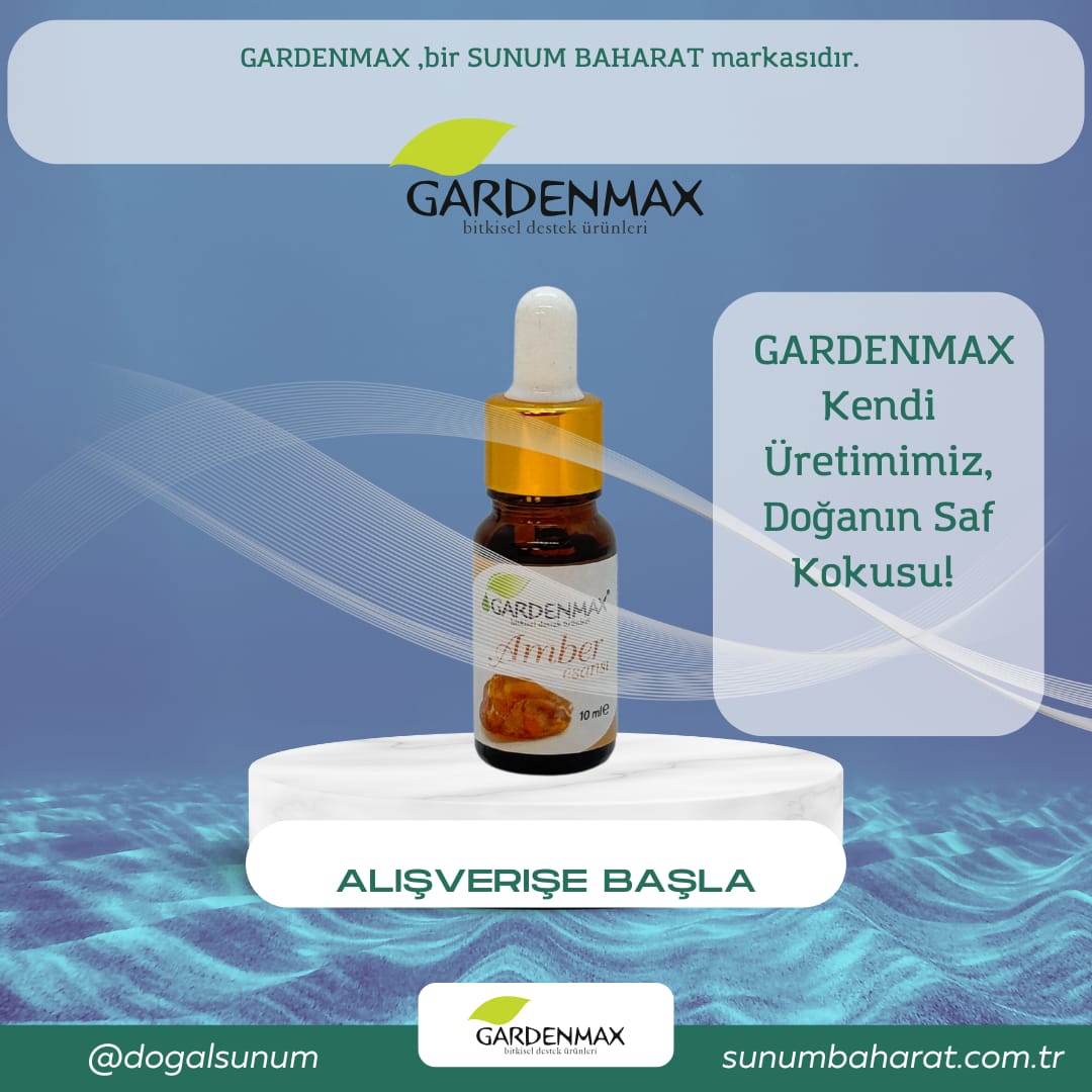 Gardenmax Buhurdanlık Esansları (Amber) 3