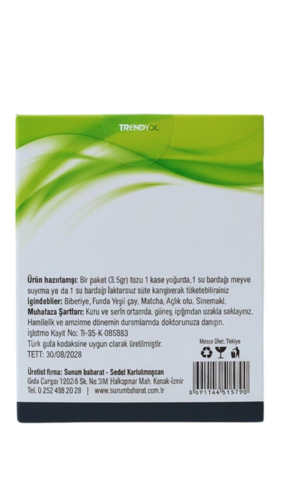 ZIROX Bitkisel Karışım Çayı 1 Paket ( Sunum Baharat ) 4