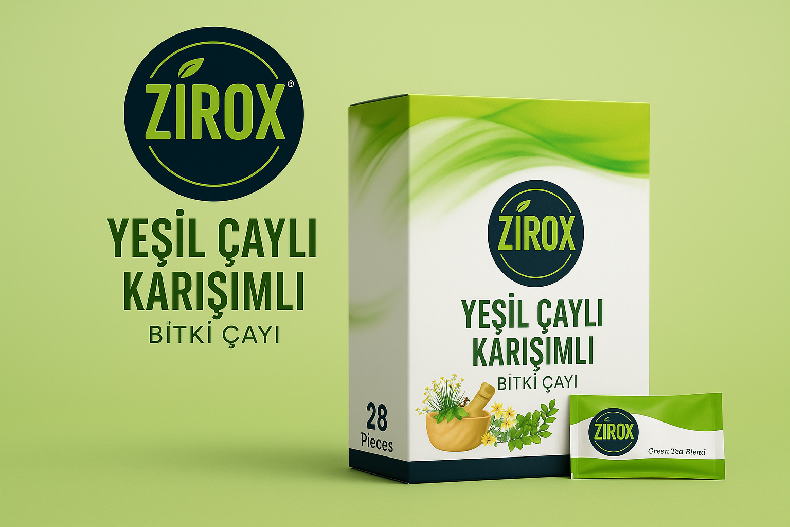 ZIROX Bitkisel Karışım Çayı 1 Paket ( Sunum Baharat ) 5