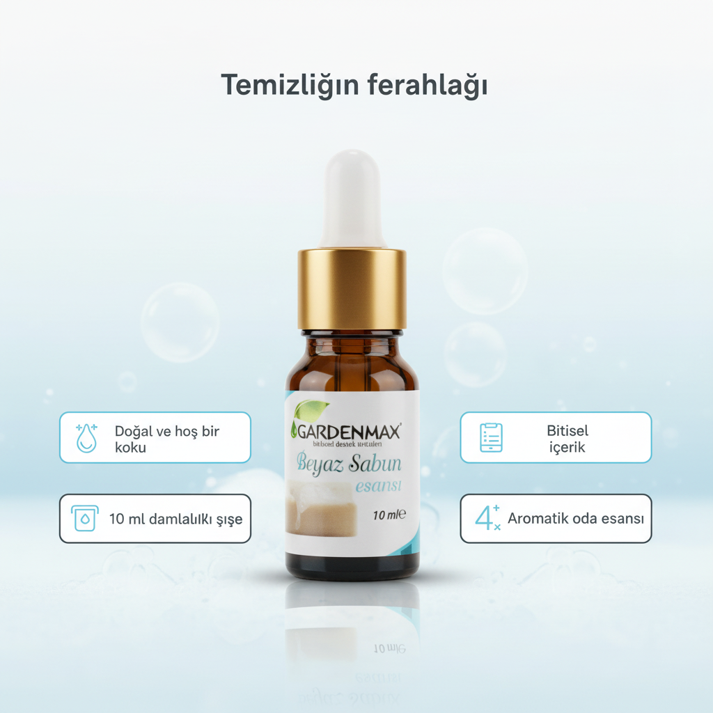Gardenmax Buhurdanlık Esansları (Beyaz Sabun) 1