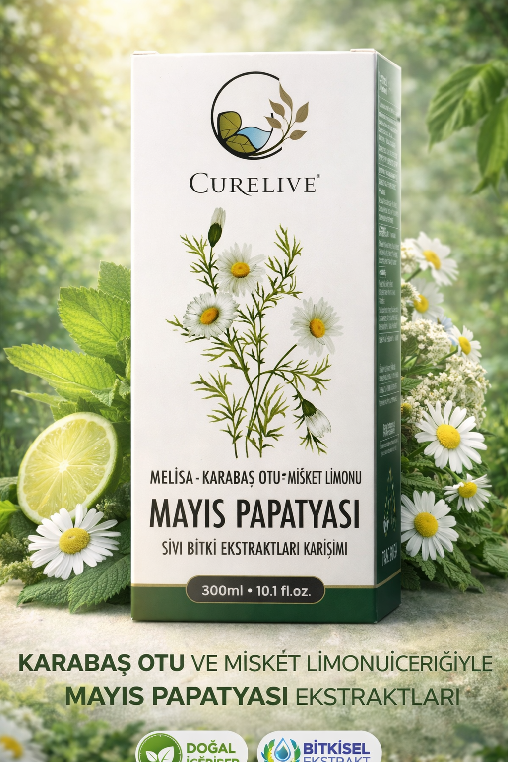 CURELIVE MAYIS PAPATYASI EKSTRAKTI