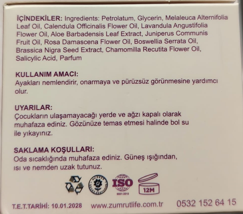 ZÜMRÜTLİFE KUYRUK YAĞI KREMİ 1